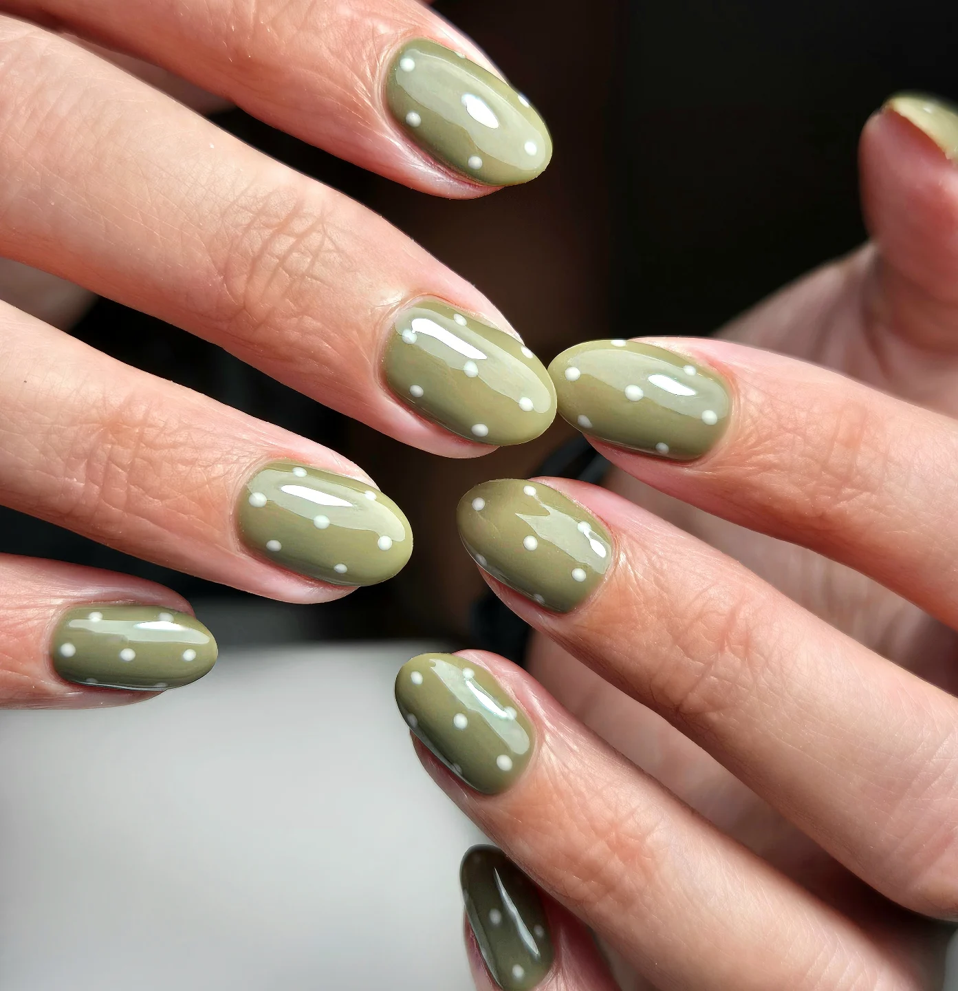 Mint Green Polka Dots instagram preview