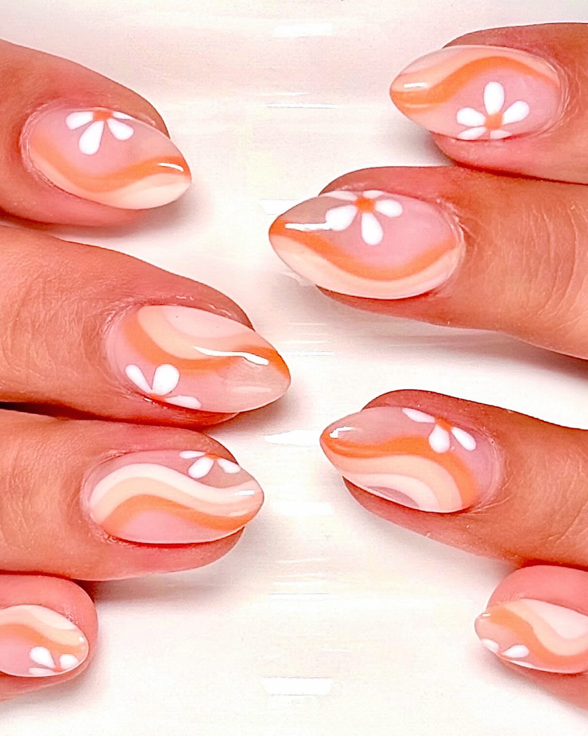 Peachy Swirl Accents instagram preview