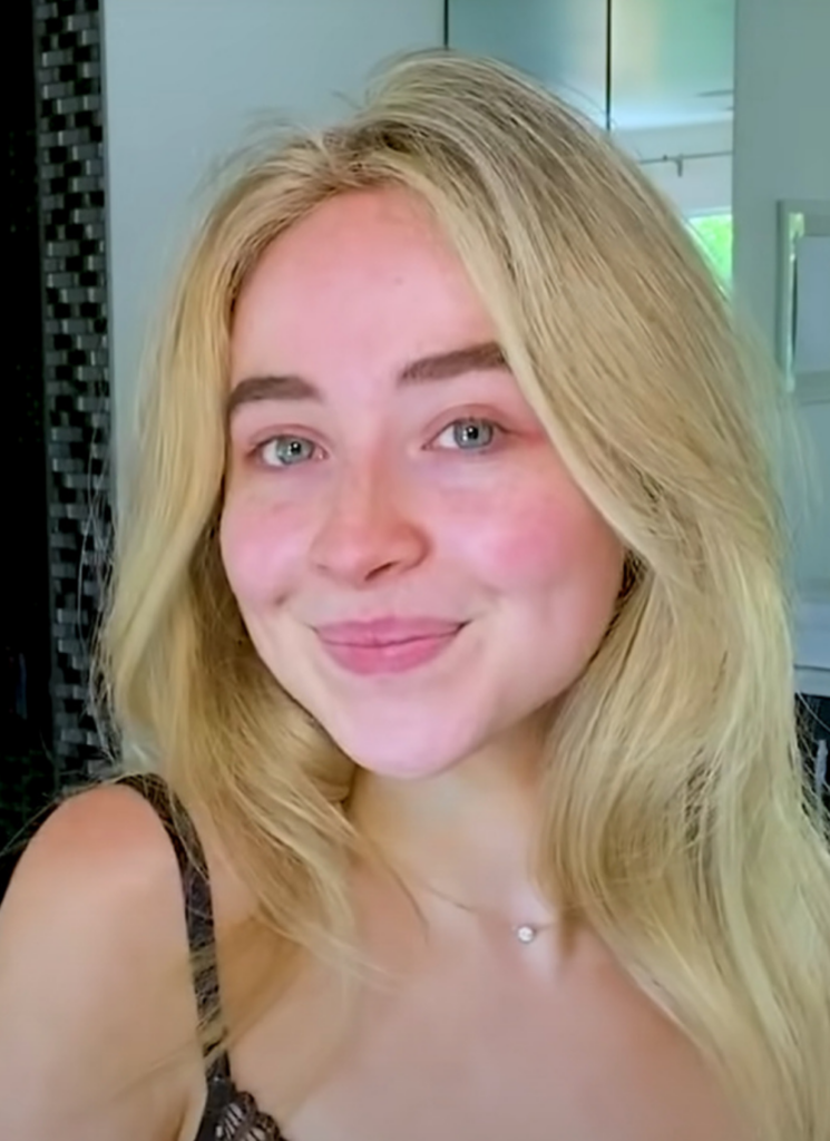 The No-Makeup Makeup Moment Sabrina Carpenter